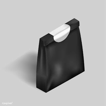 Vector of black pouch bag icon | Free stock vector - 382628