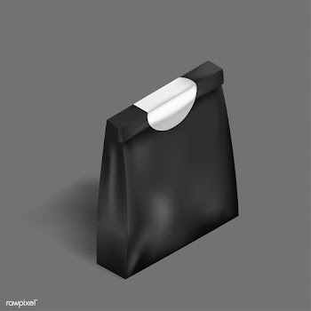 Vector of black pouch bag icon | Free stock vector - 382639