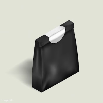 Vector of black pouch bag icon | Free stock vector - 382640