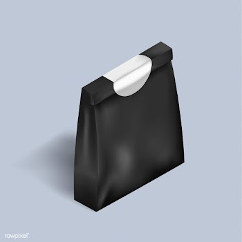 Vector of black pouch bag icon | Free stock vector - 382652
