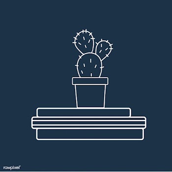 Vector of cactus on books | Free stock vector - 16674