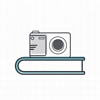 Vector of camera icon | Free stock vector - 16664