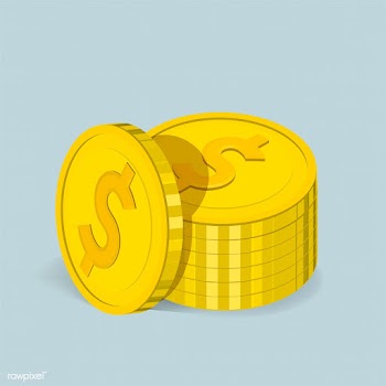 Vector of coins stack icon | Free stock vector - 382119
