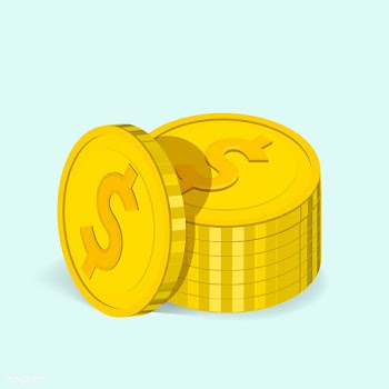 Vector of coins stack icon | Free stock vector - 382121