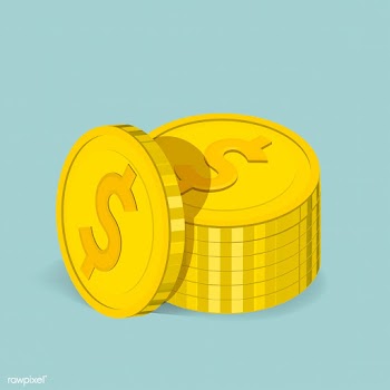 Vector of coins stack icon | Free stock vector - 382131