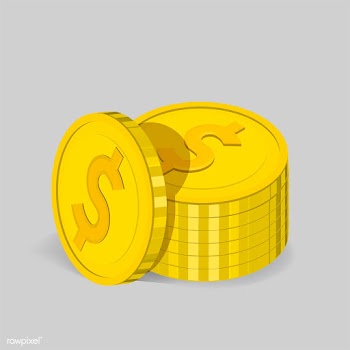 Vector of coins stack icon | Free stock vector - 382276