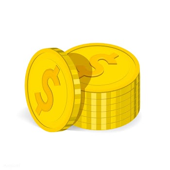 Vector of coins stack icon | Free stock vector - 382570