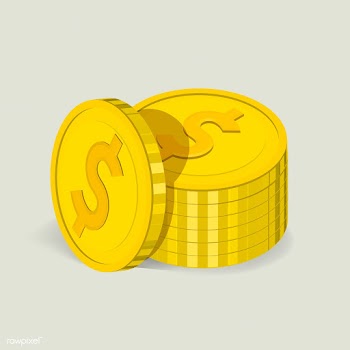 Vector of coins stack icon | Free stock vector - 382813