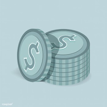 Vector of coins stack icon | Free stock vector - 383242