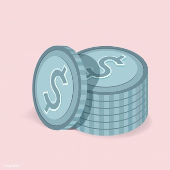 Vector of coins stack icon | Free stock vector - 383349
