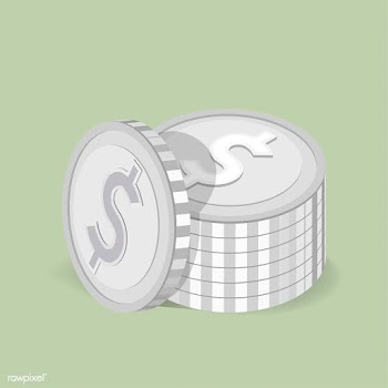 Vector of coins stack icon | Free stock vector - 383385