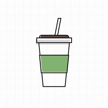 Vector of cold drink cup icon | Free stock vector - 16523