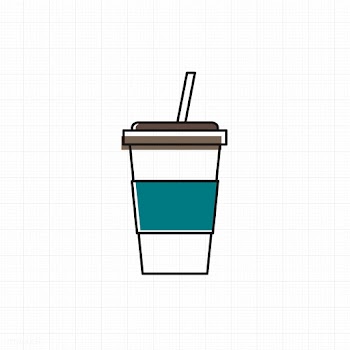 Vector of cold drink cup icon | Free stock vector - 16579