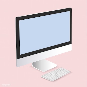 Vector of computer and keyboard icon | Free stock vector - 382321