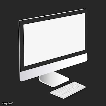 Vector of computer and keyboard icon | Free stock vector - 382380