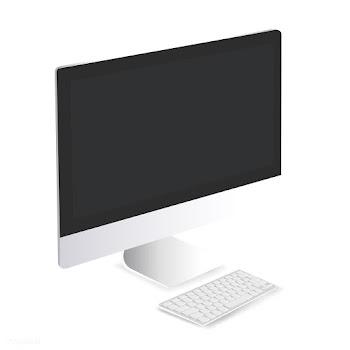 Vector of computer and keyboard icon | Free stock vector - 382391