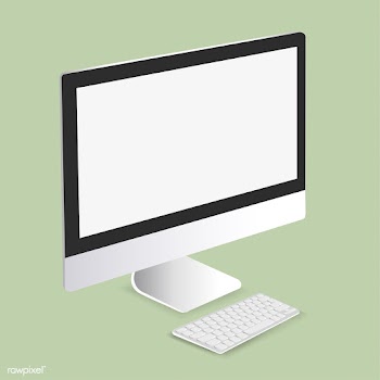 Vector of computer and keyboard icon | Free stock vector - 382403