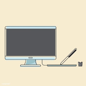 Vector of computer digital device | Free stock vector - 16581