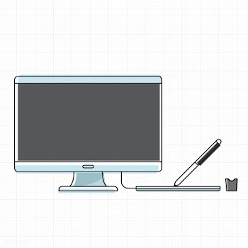 Vector of computer digital device | Free stock vector - 16644