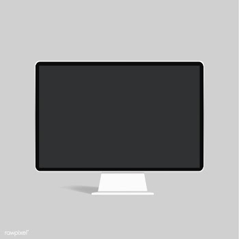 Vector of computer monitor icon | Free stock vector - 382100
