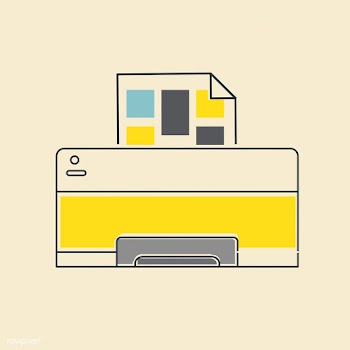 Vector of computer printer icon | Free stock vector - 16690
