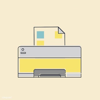 Vector of computer printer icon | Free stock vector - 16716