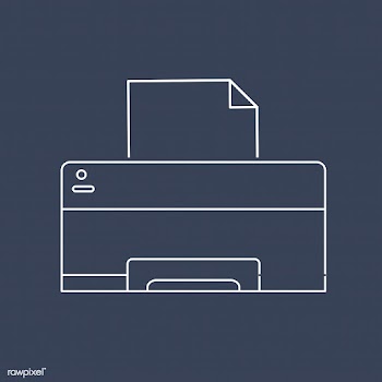Vector of computer printer icon | Free stock vector - 16776