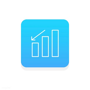 Vector of data analysis  graph icon | Free stock vector - 249736