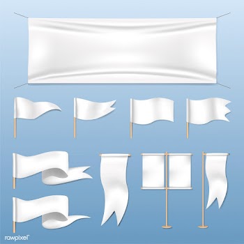 Vector of different style banners and flags | Free stock vector - 44580