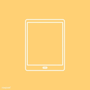 Vector of digital tablet icon | Free stock vector - 16745