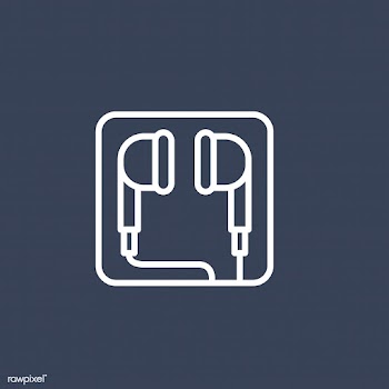 Vector of earphones icon | Free stock vector - 16500