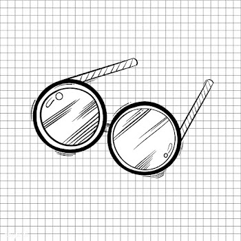 Vector of eyeglasses icon | Free stock vector - 60818