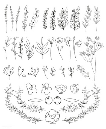 Vector of floral banner set | Free stock vector - 24114