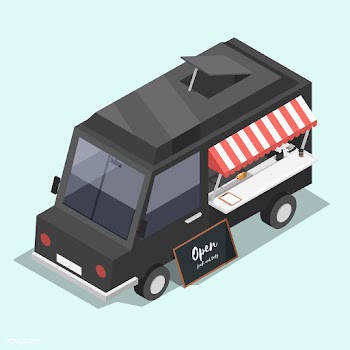 Vector of food truck service icon | Free stock vector - 382123