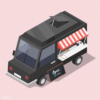 Vector of food truck service icon | Free stock vector - 382152