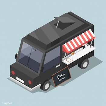 Vector of food truck service icon | Free stock vector - 382206