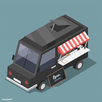 Vector of food truck service icon | Free stock vector - 382283