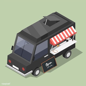 Vector of food truck service icon | Free stock vector - 382291
