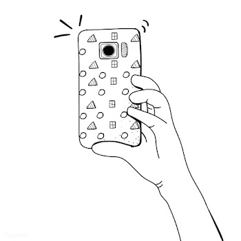 Vector of hands taking photo with smartphone | Free stock vector - 49449