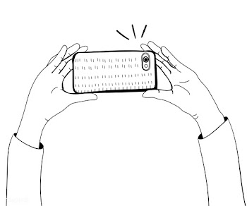 Vector of hands taking photo with smartphone | Free stock vector - 49470