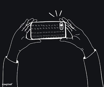 Vector of hands taking photo with smartphone | Free stock vector - 49472