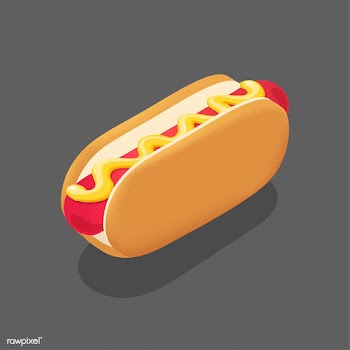 Vector of hot dog icon | Free stock vector - 382487