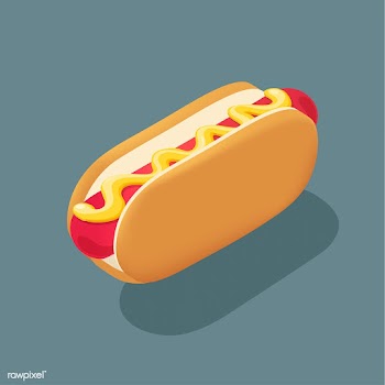 Vector of hot dog icon | Free stock vector - 382527