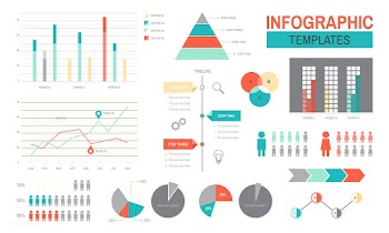 Vector of infographic templates design | Free stock vector - 44403