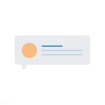 Vector of message speech bubble icon | Free stock vector - 44460