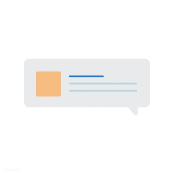 Vector of message speech bubble icon | Free stock vector - 44463