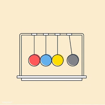 Vector of momentum balls icon | Free stock vector - 16686