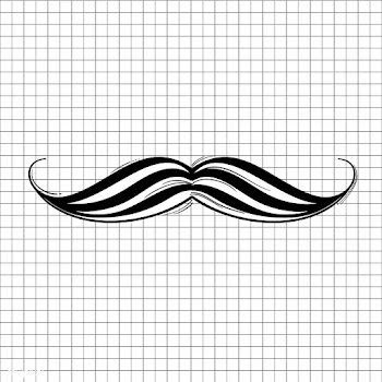 Vector of mustache icon | Free stock vector - 60821