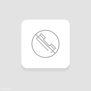 Vector of mute telephone icon | Free stock vector - 249432