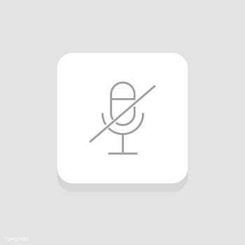 Vector of muted microphone icon | Free stock vector - 249466